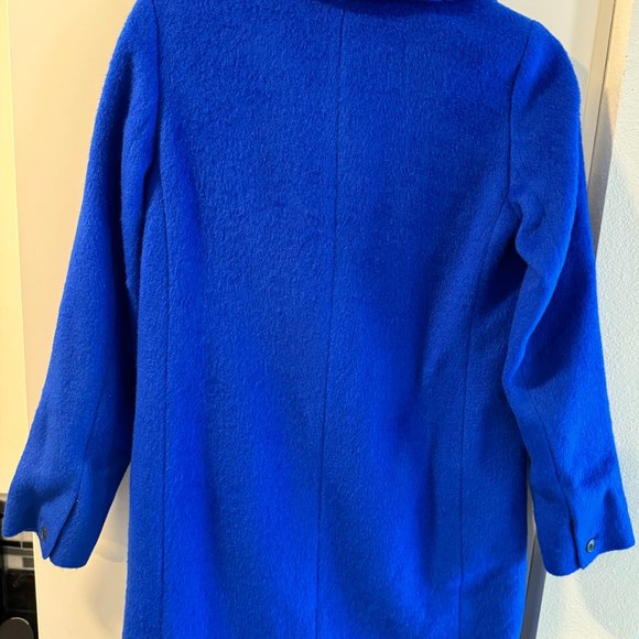Club Monaco Cobalt Blue Cyella Coat Size XS NWT - Picture 3 of 6